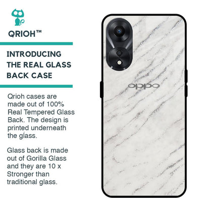 Polar Frost Glass Case for Oppo A58 5G
