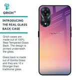 Lavender Purple Glass case for Oppo A58 5G