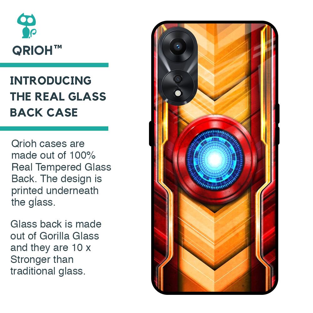 Arc Reactor Glass Case for Oppo A58 5G