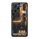 Glow Up Skeleton Poco X5 Pro 5G Glass Back Cover Online