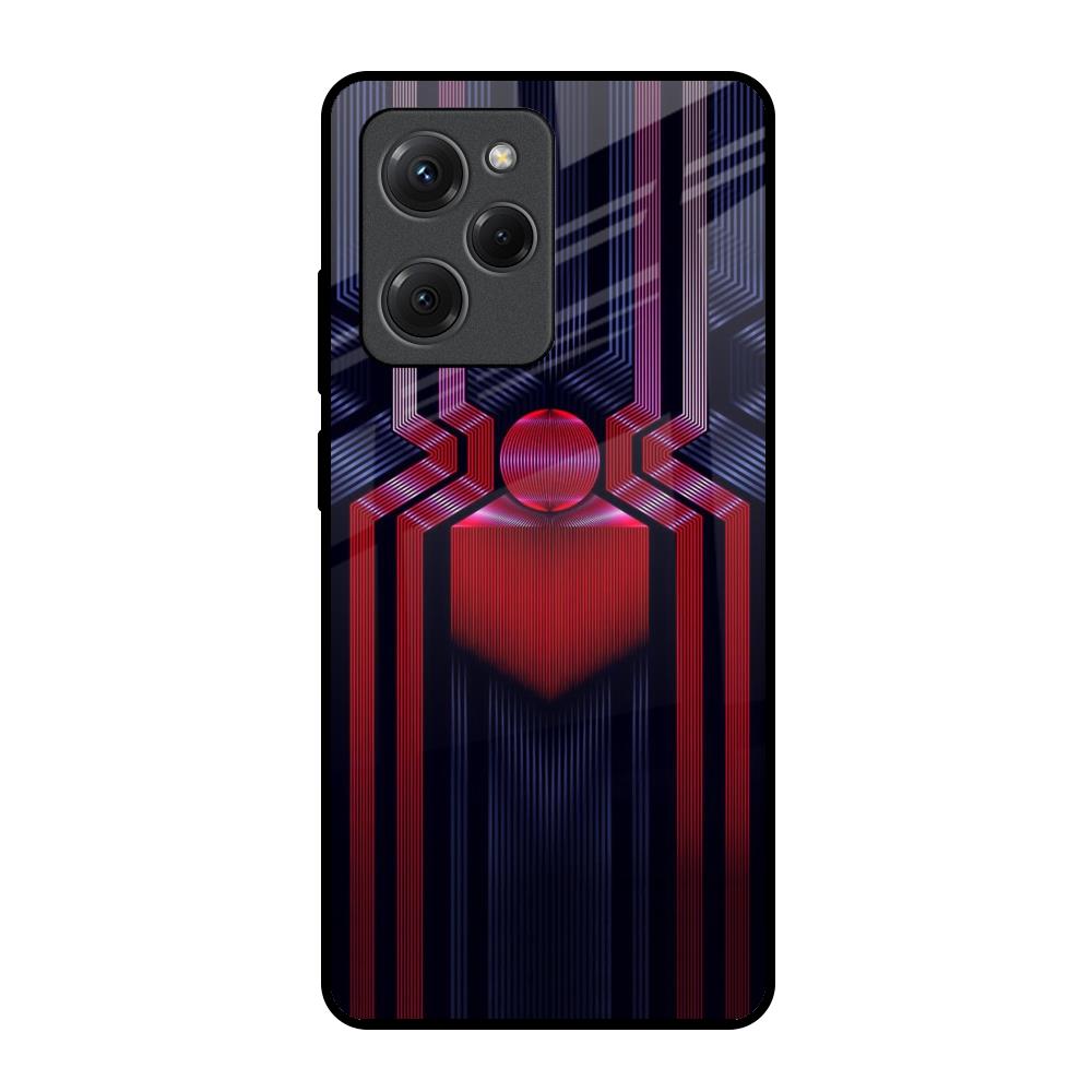 Super Art Logo Poco X5 Pro 5G Glass Back Cover Online