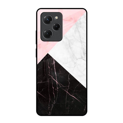Marble Collage Art Poco X5 Pro 5G Glass Back Cover Online