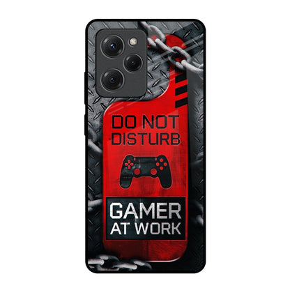 Do No Disturb Poco X5 Pro 5G Glass Back Cover Online