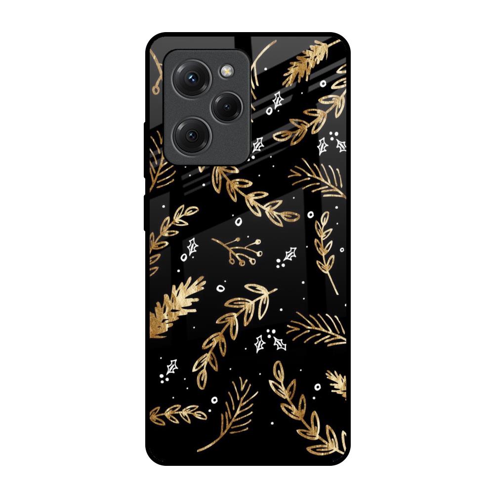 Autumn Leaves Poco X5 Pro 5G Glass Back Cover Online