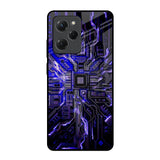Techno Color Pattern Poco X5 Pro 5G Glass Back Cover Online