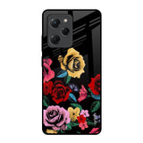Floral Decorative Poco X5 Pro 5G Glass Back Cover Online