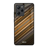 Diagonal Slash Pattern Poco X5 Pro 5G Glass Back Cover Online