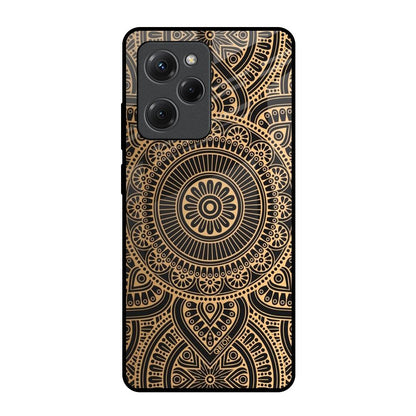 Luxury Mandala Poco X5 Pro 5G Glass Back Cover Online