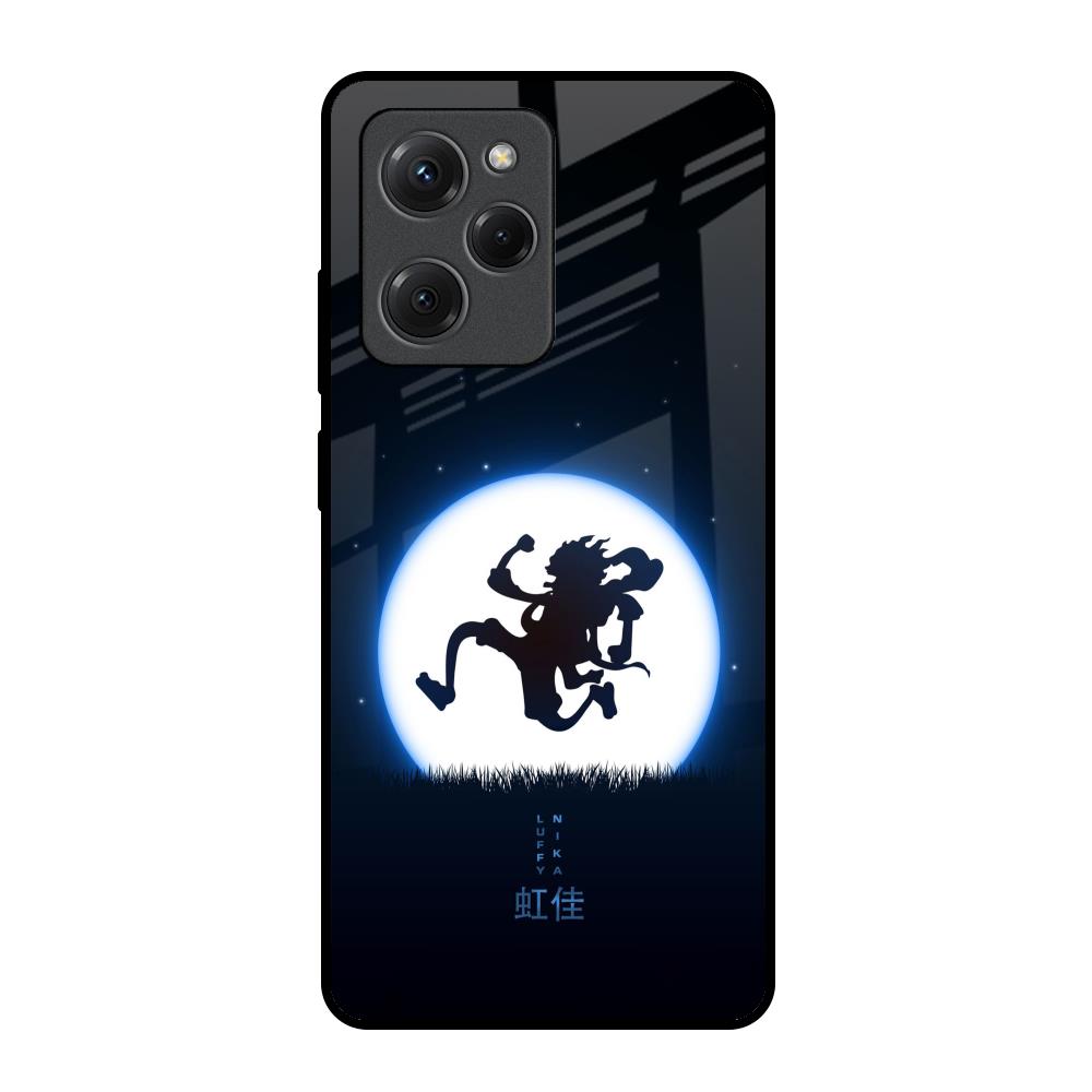 Luffy Nika Poco X5 Pro 5G Glass Back Cover Online