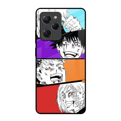 Anime Sketch Poco X5 Pro 5G Glass Back Cover Online