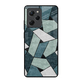 Abstact Tiles Poco X5 Pro 5G Glass Back Cover Online