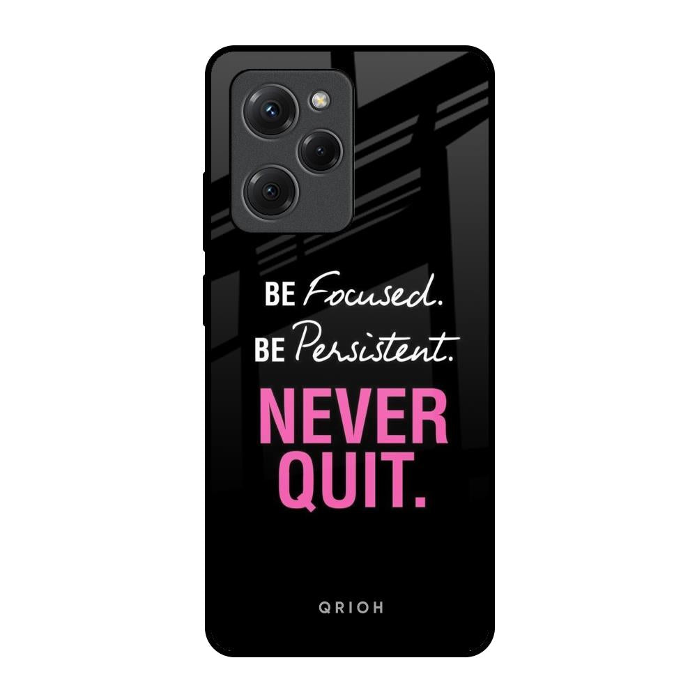 Be Focused Poco X5 Pro 5G Glass Back Cover Online