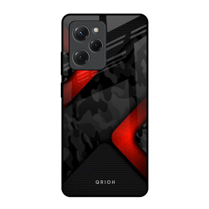 Modern Camo Abstract Poco X5 Pro 5G Glass Back Cover Online