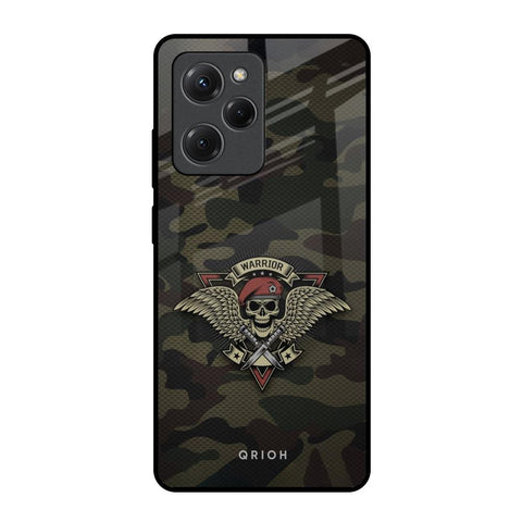 Army Warrior Poco X5 Pro 5G Glass Back Cover Online