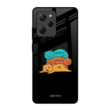 Anxiety Stress Poco X5 Pro 5G Glass Back Cover Online