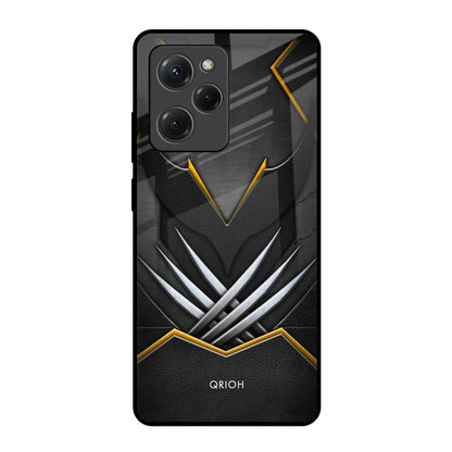 Black Warrior Poco X5 Pro 5G Glass Back Cover Online