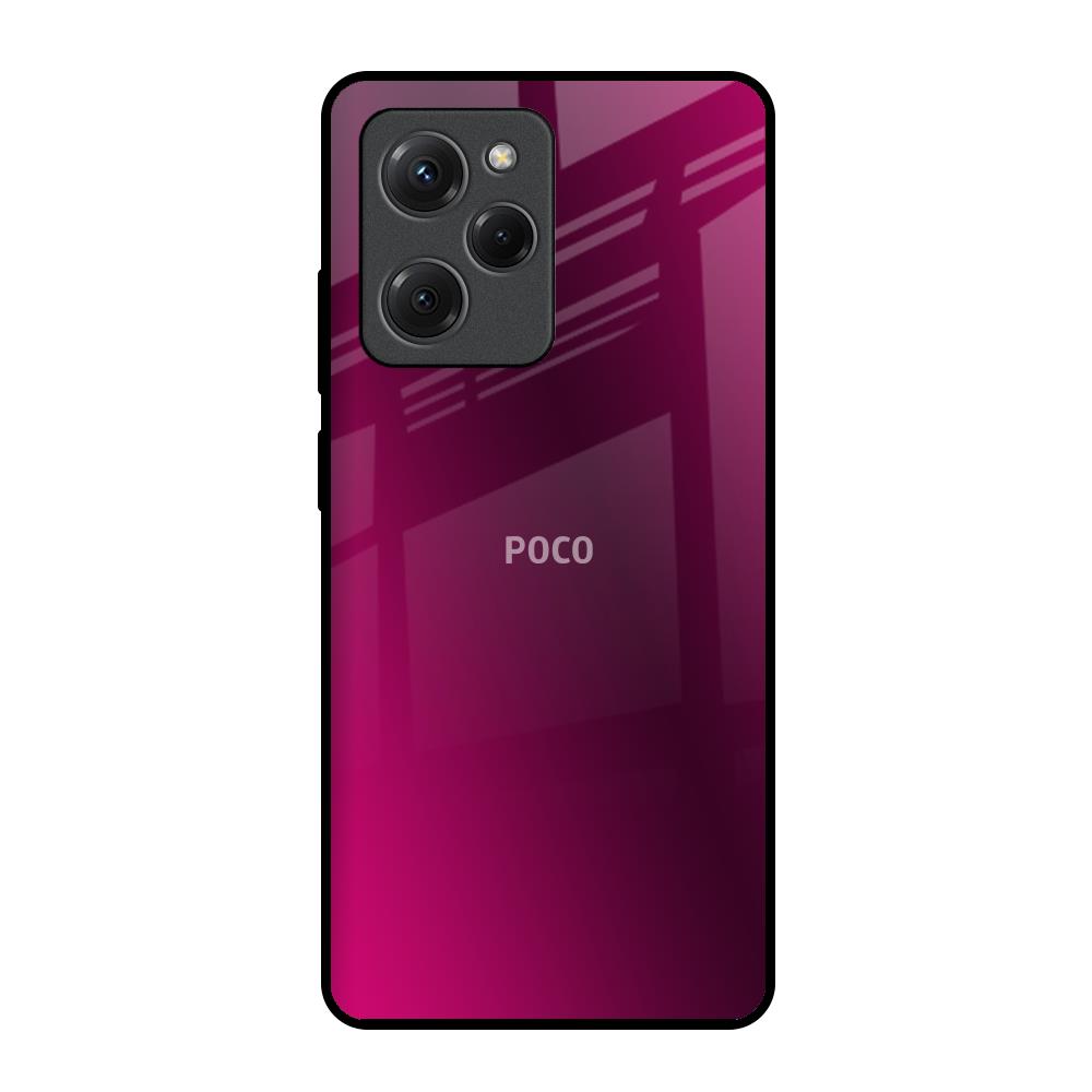 Pink Burst Poco X5 Pro 5G Glass Back Cover Online