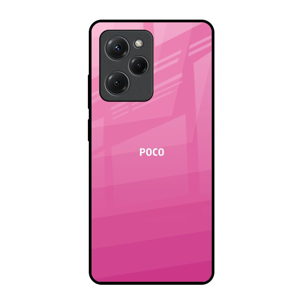Pink Ribbon Caddy Poco X5 Pro 5G Glass Back Cover Online