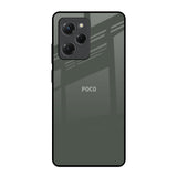 Charcoal Poco X5 Pro 5G Glass Back Cover Online
