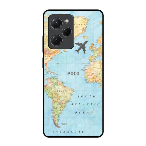 Fly Around The World Poco X5 Pro 5G Glass Back Cover Online