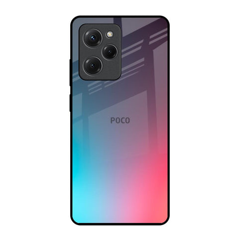 Rainbow Laser Poco X5 Pro 5G Glass Back Cover Online