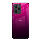 Purple Ombre Pattern Poco X5 Pro 5G Glass Back Cover Online