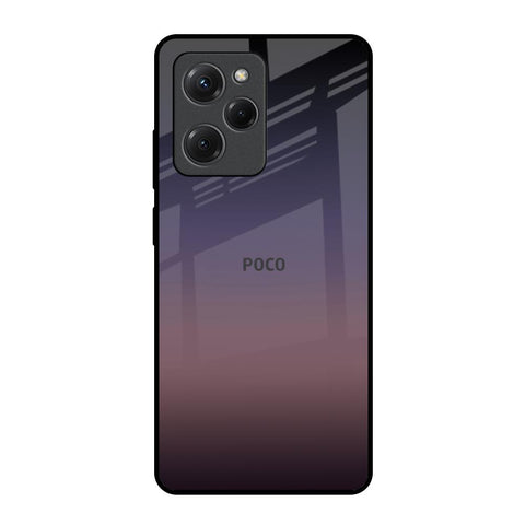 Grey Ombre Poco X5 Pro 5G Glass Back Cover Online
