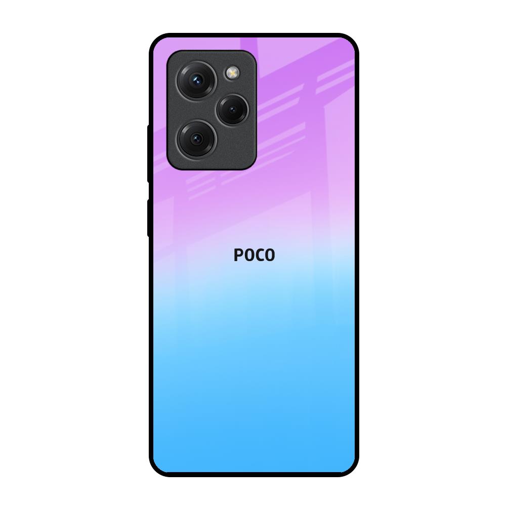 Unicorn Pattern Poco X5 Pro 5G Glass Back Cover Online