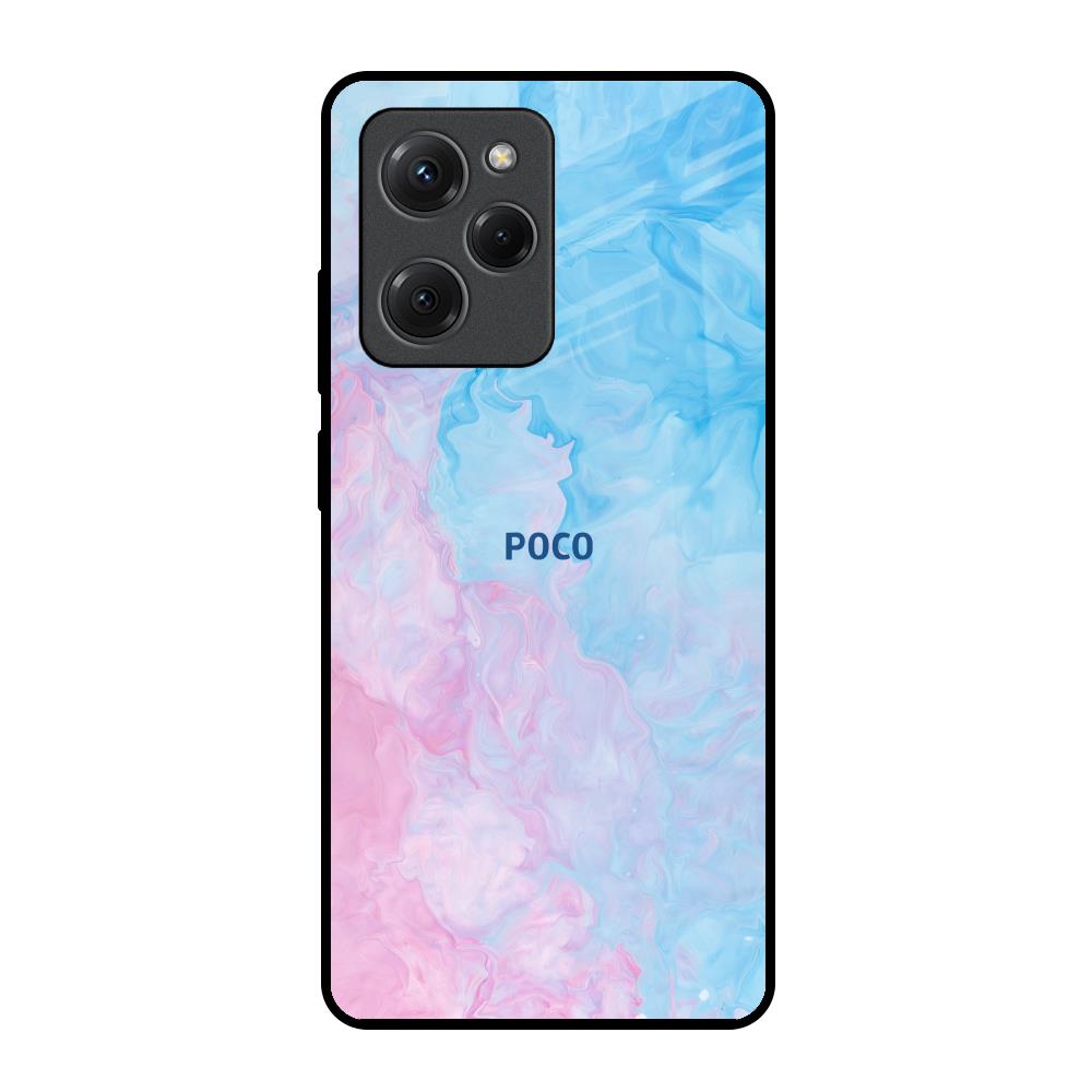 Mixed Watercolor Poco X5 Pro 5G Glass Back Cover Online
