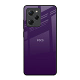 Dark Purple Poco X5 Pro 5G Glass Back Cover Online