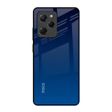 Very Blue Poco X5 Pro 5G Glass Back Cover Online