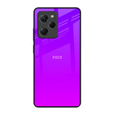 Purple Pink Poco X5 Pro 5G Glass Back Cover Online