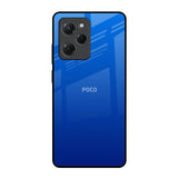 Egyptian Blue Poco X5 Pro 5G Glass Back Cover Online