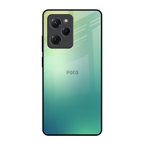 Dusty Green Poco X5 Pro 5G Glass Back Cover Online