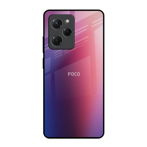 Multi Shaded Gradient Poco X5 Pro 5G Glass Back Cover Online