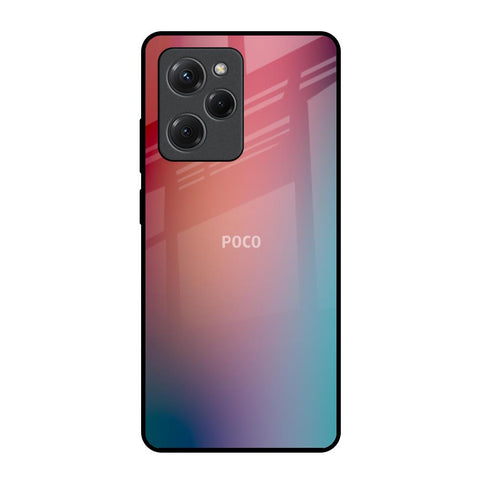 Dusty Multi Gradient Poco X5 Pro 5G Glass Back Cover Online