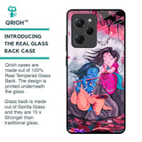 Radha Krishna Art Glass Case for Poco X5 Pro 5G