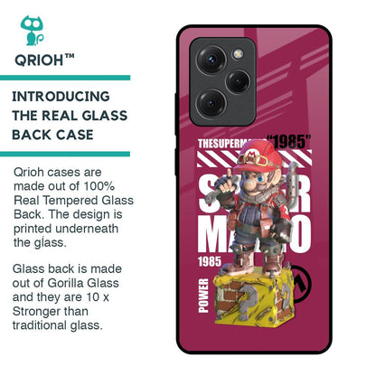 Gangster Hero Glass Case for Poco X5 Pro 5G