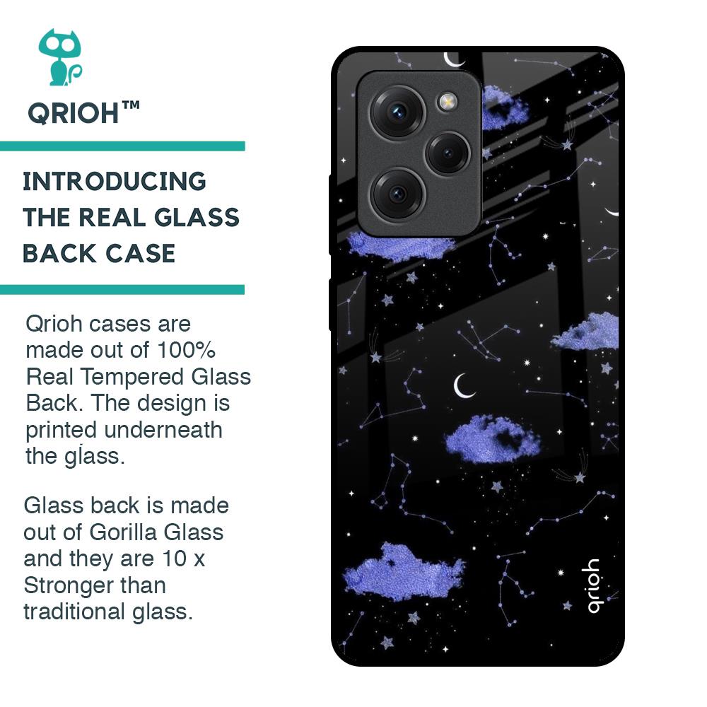 Constellations Glass Case for Poco X5 Pro 5G