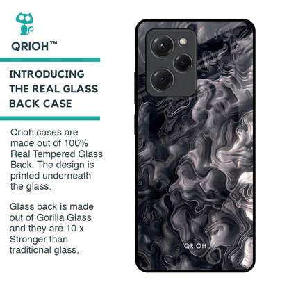 Cryptic Smoke Glass Case for Poco X5 Pro 5G