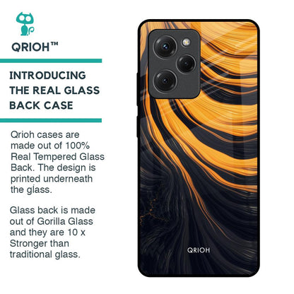 Sunshine Beam Glass Case for Poco X5 Pro 5G