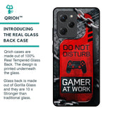 Do No Disturb Glass Case For Poco X5 Pro 5G