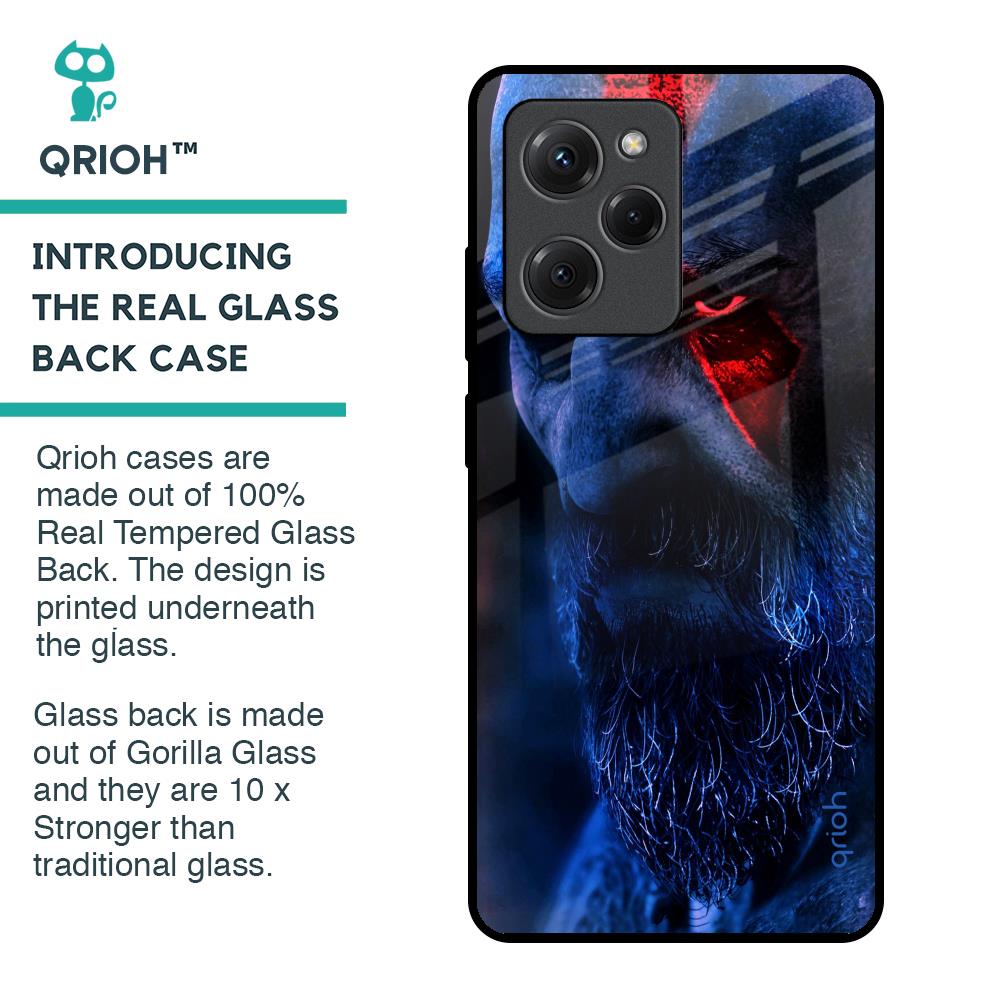 God Of War Glass Case For Poco X5 Pro 5G