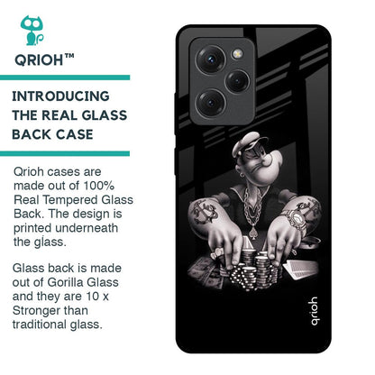 Gambling Problem Glass Case For Poco X5 Pro 5G