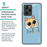 Adorable Cute Kitty Glass Case For Poco X5 Pro 5G