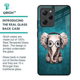 Adorable Baby Elephant Glass Case For Poco X5 Pro 5G