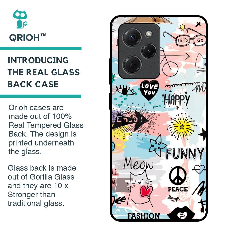 Just For You Glass Case For Poco X5 Pro 5G