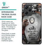 Royal Bike Glass Case for Poco X5 Pro 5G