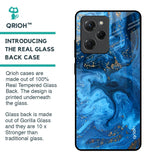 Gold Sprinkle Glass Case for Poco X5 Pro 5G