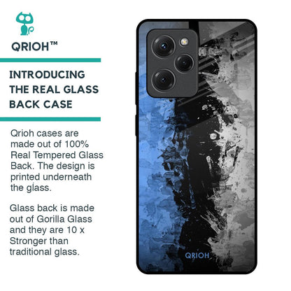 Dark Grunge Glass Case for Poco X5 Pro 5G
